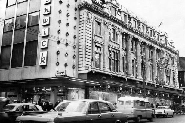 Fenwicks, Fenwicks Newcastle, Fenwicks Northumberland Street, Newcastle upon Tyne, Newcastle history, Geordie history, Fenwicks in the 1960s, Fenwicks department store,  Newcastle shopping, Newcastle high street